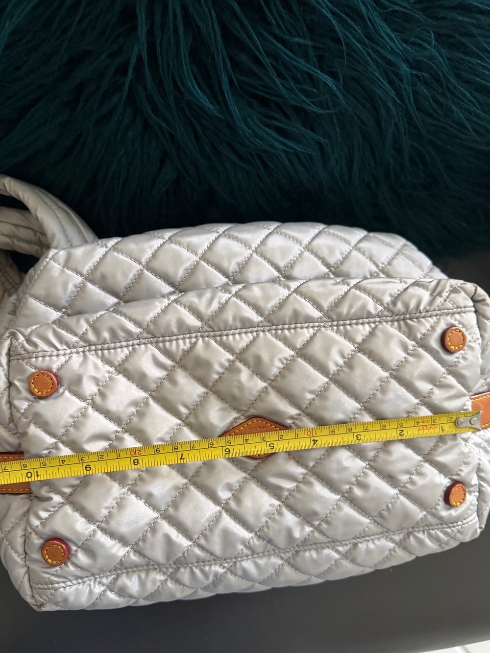 MZ Wallace Gray Medium Tote Bag - Picture 10 of 17
